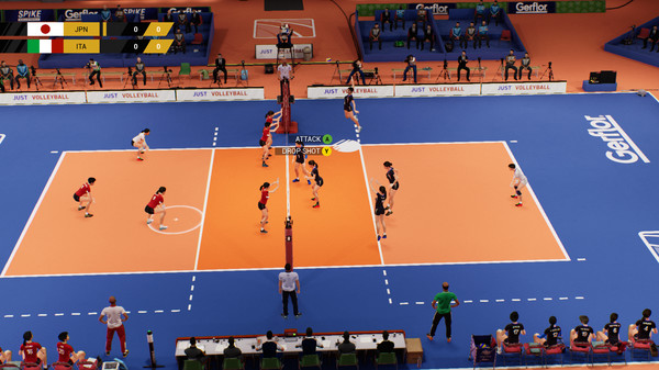 Spike Volleyball game for windows Pc 1