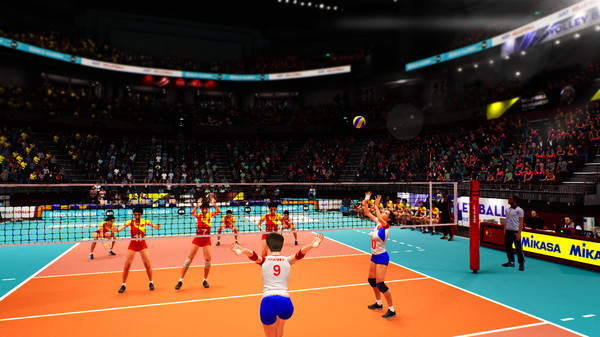 Скриншот из Spike Volleyball