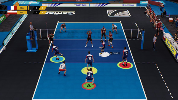 Spike Volleyball game for Linux 1
