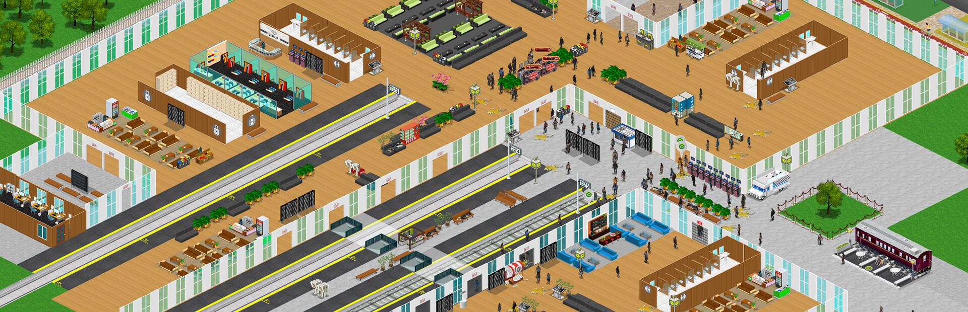 Train Station Simulator