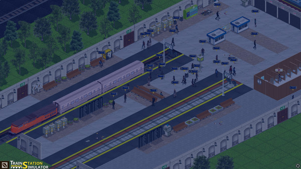 Скриншот из Train Station Simulator