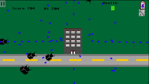 Скриншот из Bug Attack!