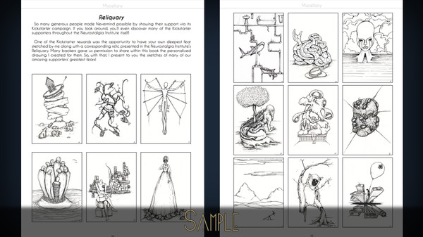 Скриншот из The Art of Nevermind (Nevermind Art Book)