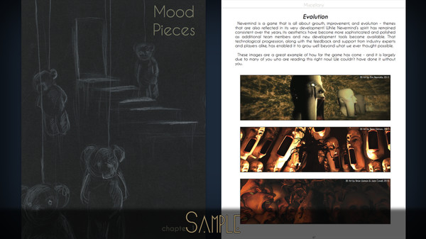 Скриншот из The Art of Nevermind (Nevermind Art Book)