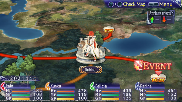 Скриншот из Record of Agarest War Mariage