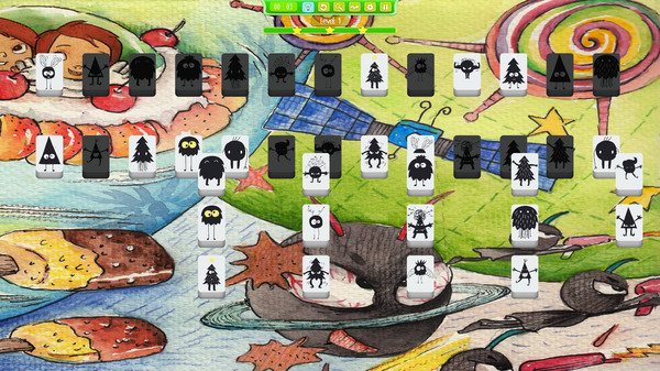 Скриншот из Mahjong Solitaire - Monsters Pack 2