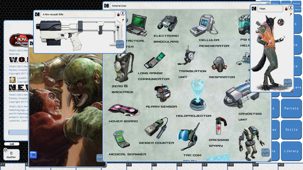 Скриншот из Fantasy Grounds - N.E.W. (WOiN)