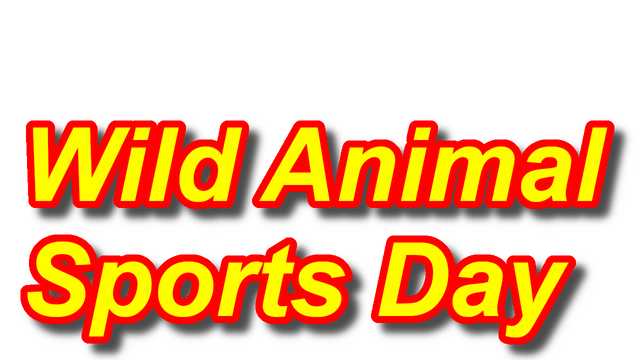 Wild Animal Sports Day Logo