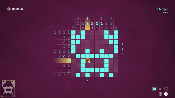 Скриншот из Nonogram - The Greatest Painter