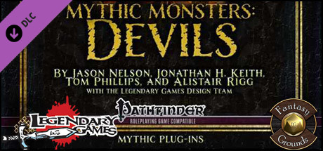 Fantasy Grounds - Mythic Monsters #11: Devils (PFRPG)