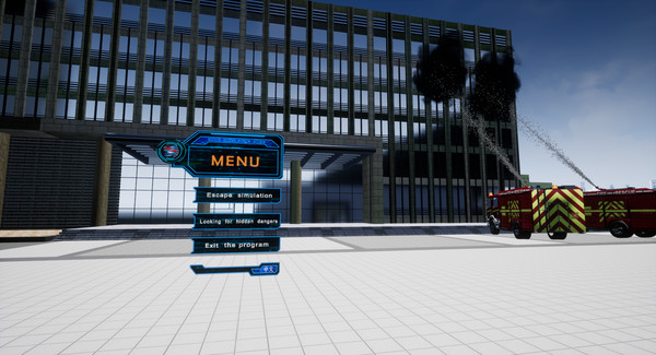 VR火灾逃生应急演练(VR fire emergency simulation system) for linux
