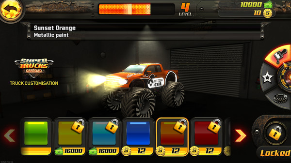 SuperTrucks Offroad game for Linux 1