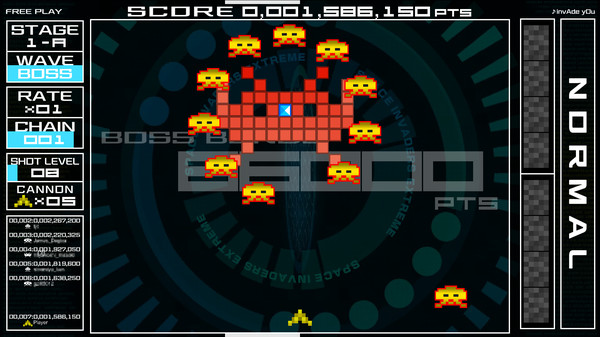 Space Invaders Extreme Steam