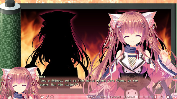 NEKO-NIN exHeart +PLUS Nachi game for Linux 1