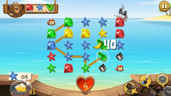 Скриншот из Monkeys Ahoy