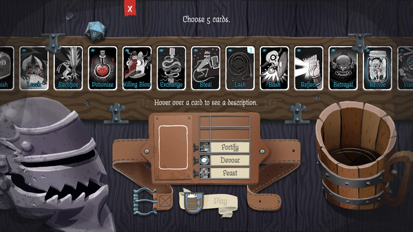 Скриншот из Card Crawl