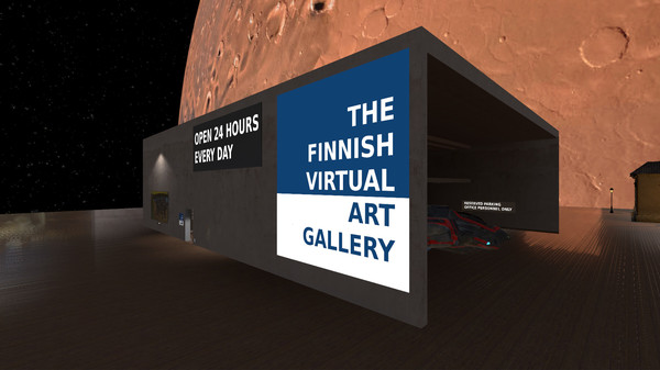 Скриншот из The Finnish Virtual Art Gallery