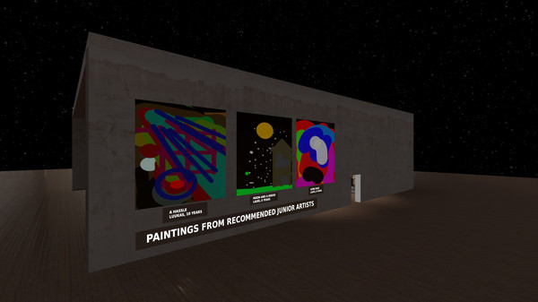 Скриншот из The Finnish Virtual Art Gallery