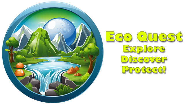 EcoQuest: Explore, Discover, Protect! Logo