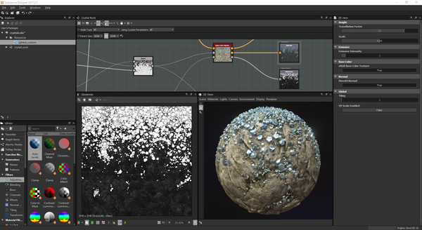 Substance Designer 2018for windows and Linux 1
