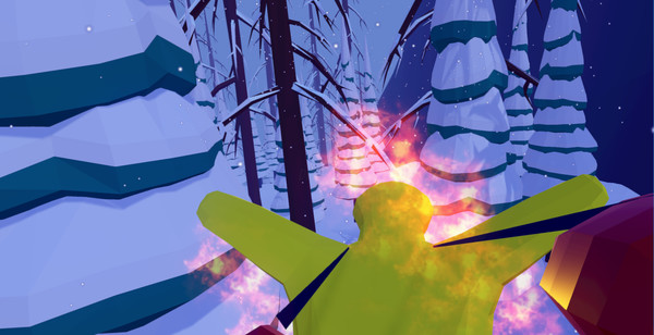 Скриншот из Totally Realistic Sledding VR