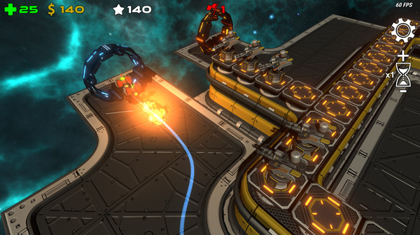 Space Panic Defense screenshot