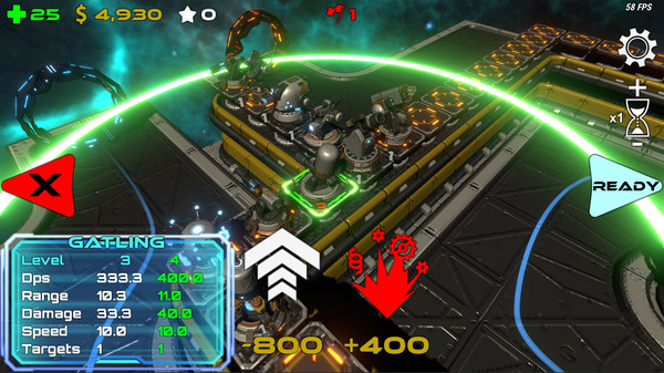 Скриншот из Space Panic Defense