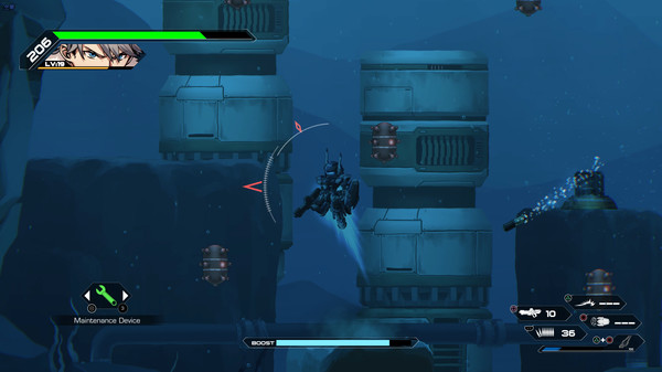 Скриншот из HARDCORE MECHA