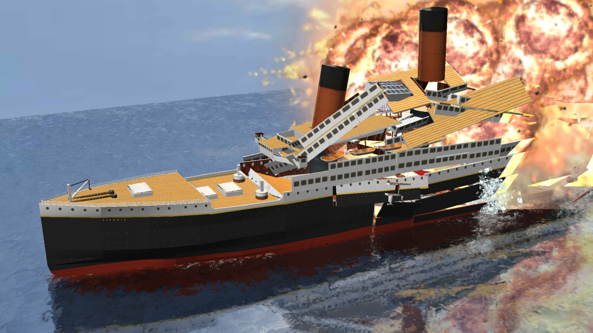 disassembly 3d titanic