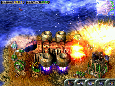 State of War : Warmonger / 蓝色警戒 (Classic 2000) for linux