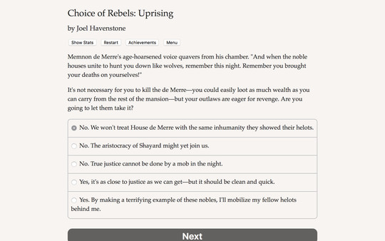 Choice of Rebels: Uprising game for windows Pc 1