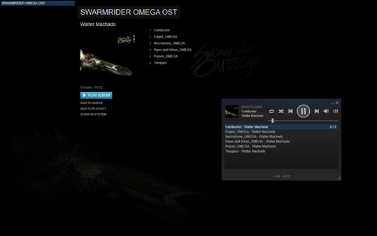 Скриншот из SWARMRIDER OMEGA OST