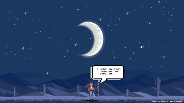 Moon Bullet game for Linux 1