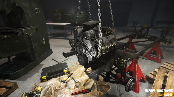 Скриншот из Diesel Brothers: Truck Building Simulator