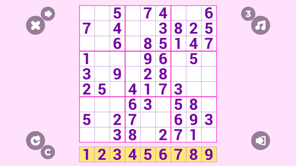 Скриншот из Sudoku