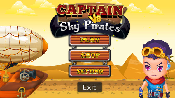 Скриншот из Captain vs Sky Pirates - Pyramids