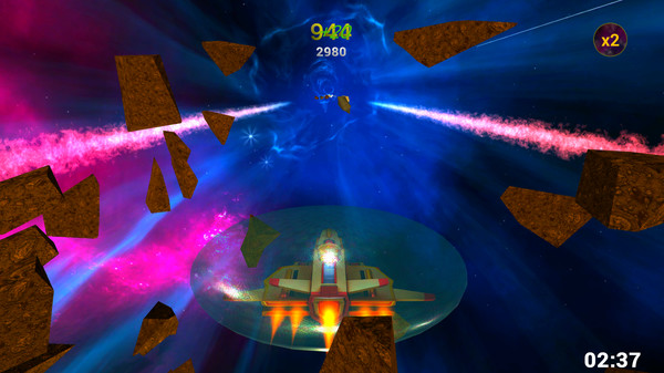 Скриншот из Space Rocks Demo