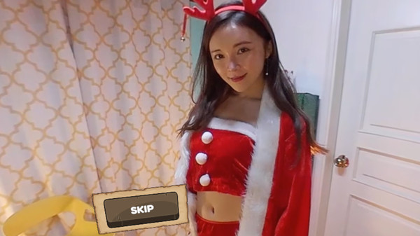 Скриншот из Puzzle of Santa Girl VR
