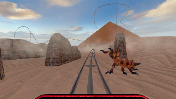Скриншот из Roller Coaster Egypt VR