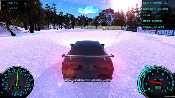 Скриншот из Frozen Drift Race (Restocked)