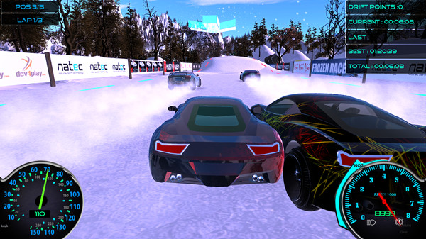 Скриншот из Frozen Drift Race (Restocked)