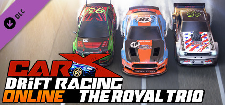 View CarX Drift Racing Online - The Royal Trio on IsThereAnyDeal
