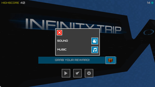 Infinity Trip game for Linux 1