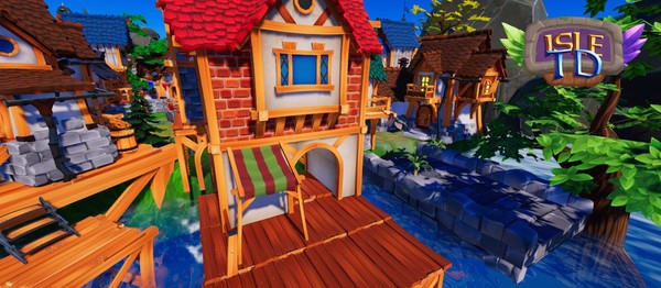 Isle TD game for Linux 1