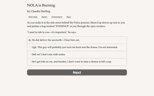Скриншот из NOLA is Burning