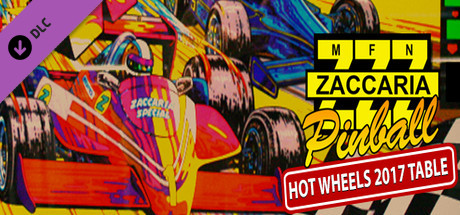 Zaccaria Pinball - Hot Wheels 2017 Table cover art