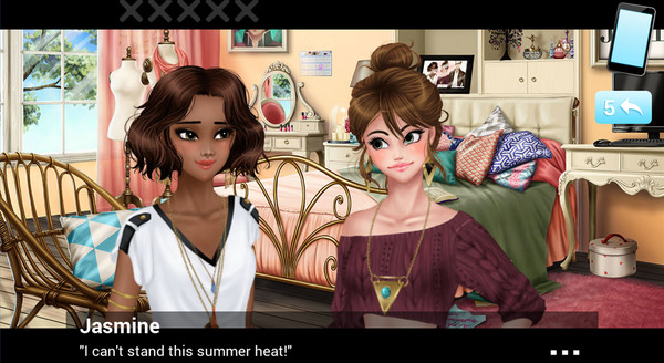 Henri's Secret - Visual novel screenshot