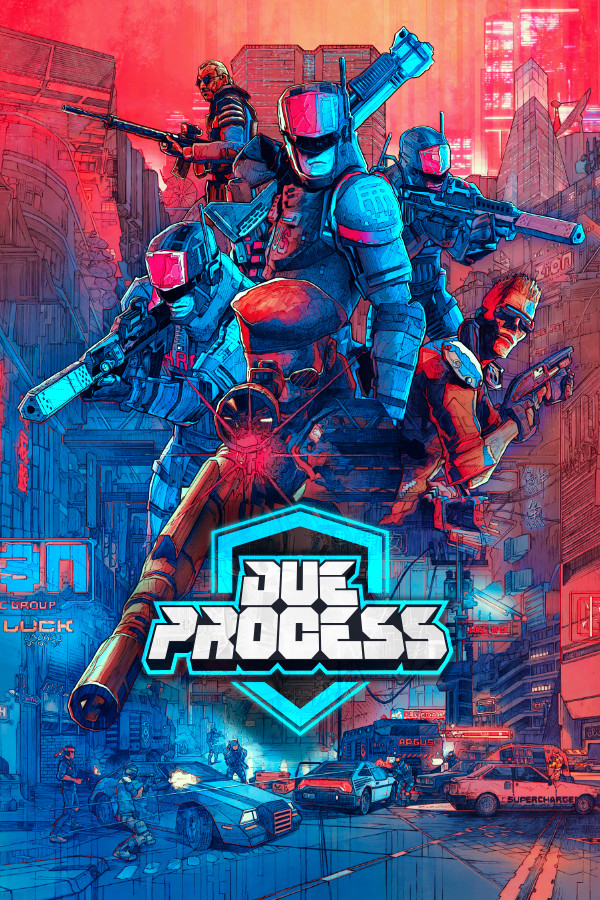 Steam portrait for Due Process.
