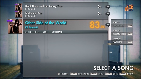 Скриншот из Rocksmith® 2014 Edition – Remastered – KT Tunstall - “Other Side of the World”