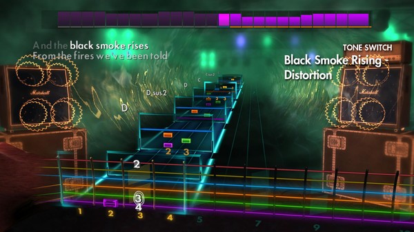 Скриншот из Rocksmith® 2014 Edition – Remastered – Greta Van Fleet - “Black Smoke Rising”